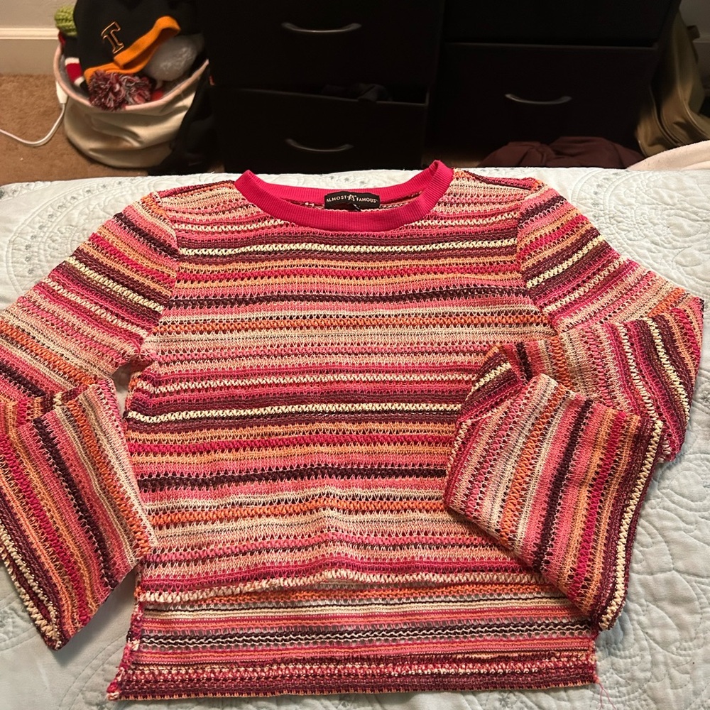 Colorful Striped Sweater